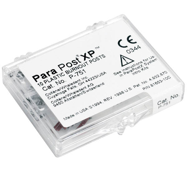 Coltene Whaledent P751-4.5 ParaPost XP Plastic Burnout Posts .045 Coltene Whaledent P751-4.5 ParaPost XP Plastic Burnout Posts .045